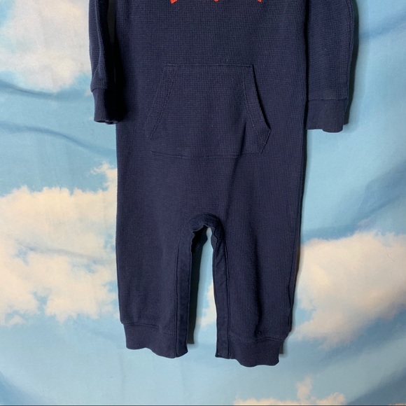 Levi’s- Navy Blue Long Sleeve Onesie size 18M - Picture 3 of 13